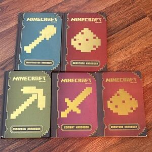 Minecraft Handbook Set - Green, Red, Brown